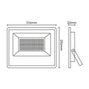 Ver imagem 2 de Refletor Blumenau Led Pro 200W Preto Bivolt 6500K Luz Branca