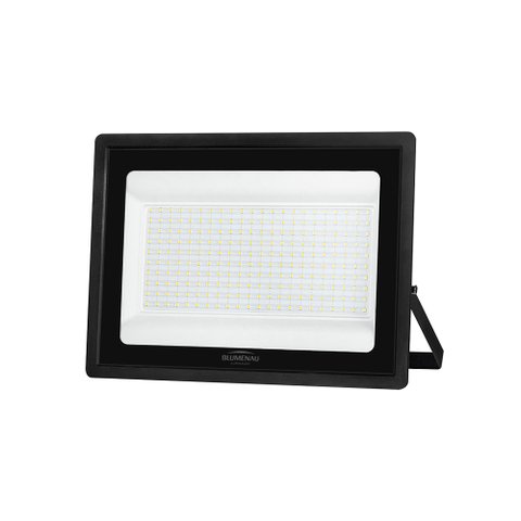 Refletor Blumenau Led Tech Pro 150w Preto Bivolt 6500k Luz Branca