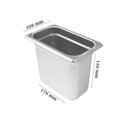 Ver imagem 2 de Cuba Gastronômica de Inox Gn 1/9 de 150 Mm Frigopro
