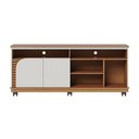 Ver imagem 6 de Rack Bancada Jurerê 1.5 Freijó Off White Matte com Aparador Riviera Freijó – Colibri