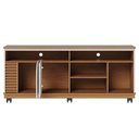 Ver imagem 3 de Rack Bancada Jurerê 1.5 Freijó Off White Matte com Aparador Riviera Freijó – Colibri