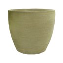 Ver imagem 2 de Kit 3 Vaso Planta 40x40 Oval Moderno Polietileno BGPLASTICOS V1340 BEGE CASTANHA 012