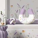 Ver imagem 6 de Almofada de Amamentação Travesseiro Jardim Encantado