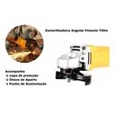 Ver imagem 6 de Lixadeira Esmerilhadeira Angular Pequena 700w Disco 115mm