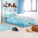 Ver imagem 1 de Cama Solteiro Infantil Ursinhos Pirata MDF Branco com Colchão Casah