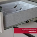 Ver imagem 4 de Cozinha Modulada Connect 2 Peças com Aéreo e Balcão 120cm Duna/Cristal - Móveis Henn Duna/