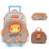 Mochila Infantil Rodinhas Fisher Price com Lancheira e Estojo Fischer Price - 1