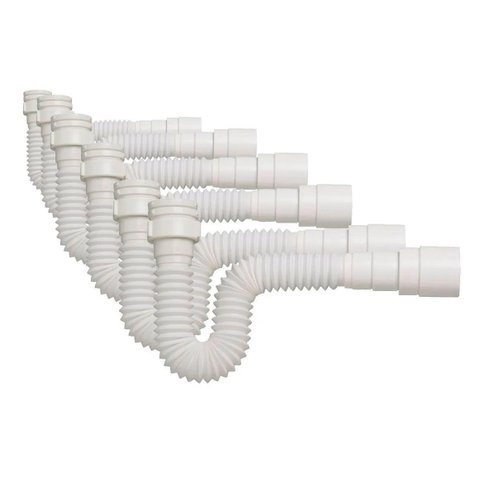 Kit 12 Un Sifão Multiuso Para Lavatório/Tanque 66Cm Tigre