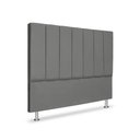 Ver imagem 1 de Cabeceira Estofada Cama Box Carla Linha Premium Cor:Cinza Grafite;Tamanho:Queen 160 cm