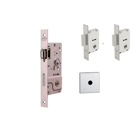 Fechadura Rolete-tetra-kit-841-3f - Antique - Roseta Quadrada