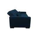 Ver imagem 6 de Sofá Cama Lavínia 3 Lugares Suede Azul Matrix