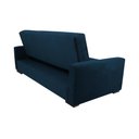 Ver imagem 4 de Sofá Cama Lavínia 3 Lugares Suede Azul Matrix