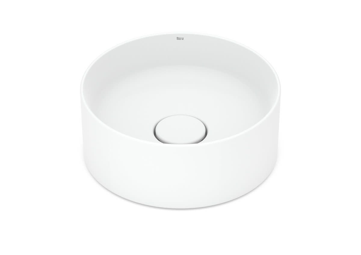 CUBA APOIO REDONDA 30CM SEM MESA T1 TERRA BRANCA  ROCA - 4