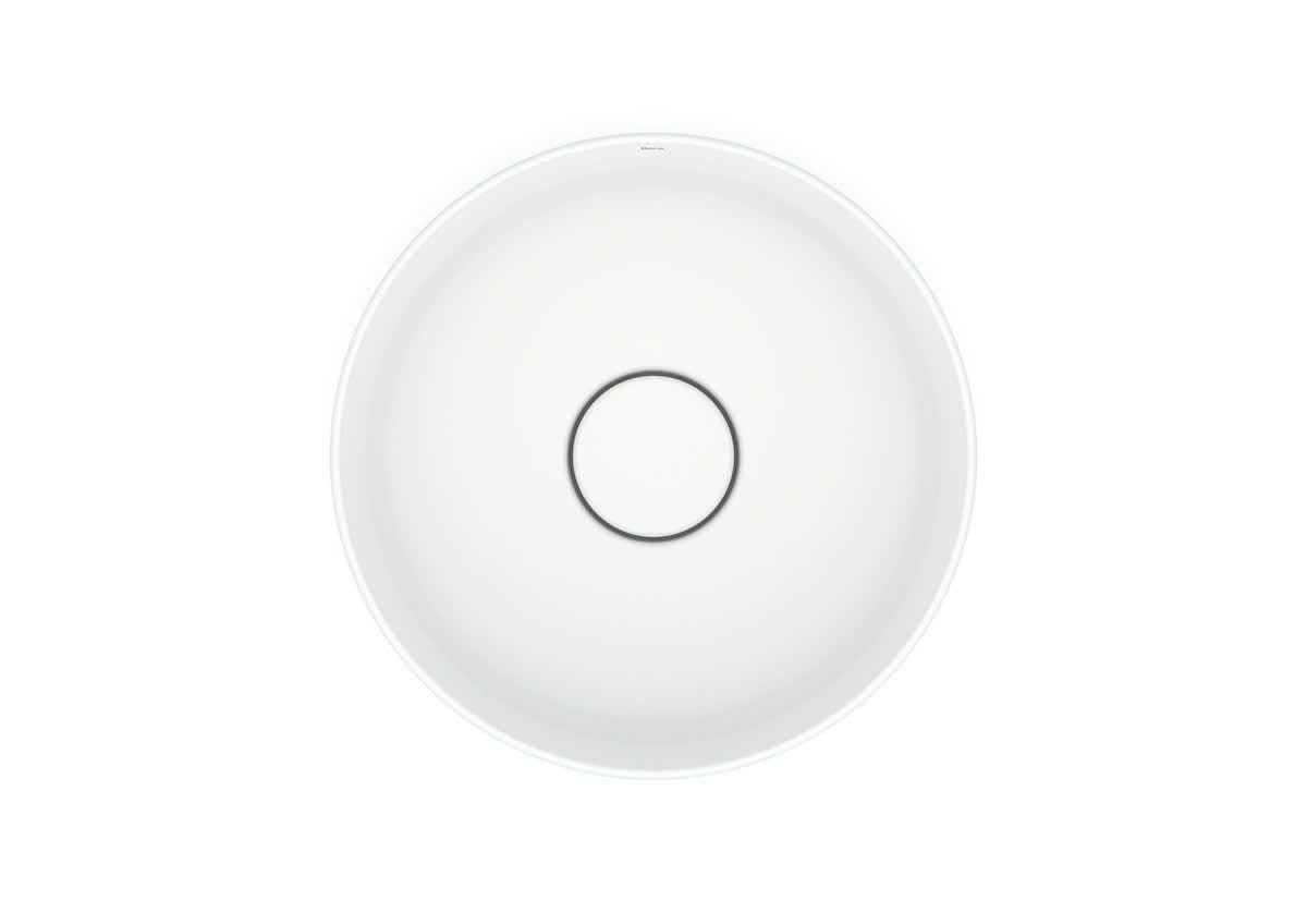 CUBA APOIO REDONDA 30CM SEM MESA T1 TERRA BRANCA  ROCA - 5