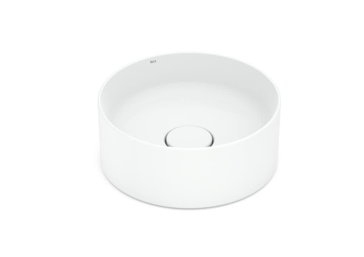 Ver imagem 2 de CUBA APOIO REDONDA 30CM SEM MESA T1 TERRA BRANCA  ROCA