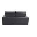 Ver mais imagens de Sofá Retrátil e Reclinável 2 Lugares com Molas 1,50m Lisboa Suede Cinza Mirra Decor