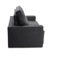 Ver imagem 6 de Sofá Retrátil e Reclinável 2 Lugares com Molas 1,50m Lisboa Suede Cinza Mirra Decor