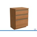 Ver imagem 2 de Armário Modulado Balcão 3GAVETAS 65cm Liga Canela Kappesberg