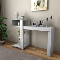 Aparador Buffet Escrivaninha Sena 3 em 1 - 135x92cm Branco - 2