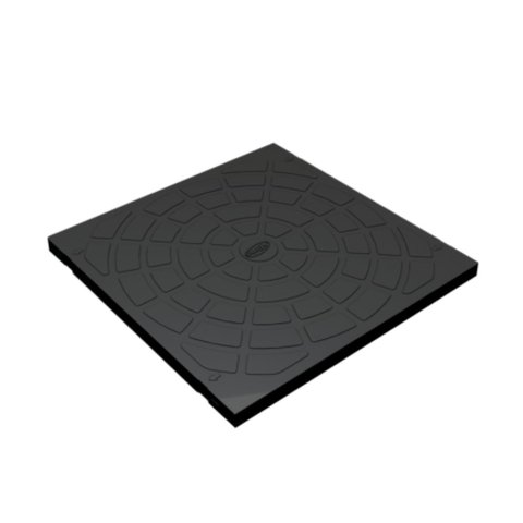 Tampa para Super Caixa de Gordura Tam. 401 X 401 X 20,2mm Cor Preto Durín