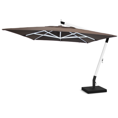 Ombrelone Std Lateral Plus 3.0x3.0 Alumínio 42.0.002 Cor: Marrom