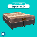Ver imagem 4 de Colchão Queen D26 + Box Cinza - Ortophedic Sankonfort