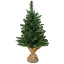 Ver imagem 1 de Árvore de Natal Pequena 60cm 70 Galhos Linha Tradicional