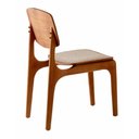 Ver imagem 5 de Conjunto com 2 Cadeiras Malta em Madeira Maciça para Sala de Jantar Moderna Mobília