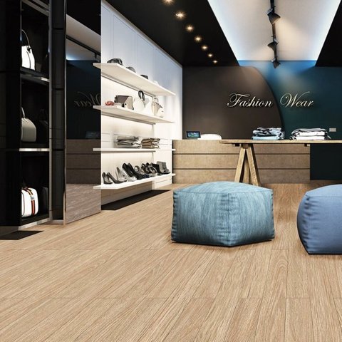 Kit com 20 M² Piso Vinílico Colado 18cm X 2mm X 1,22m Nobile Rustico Ruffino