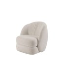 Ver imagem 1 de Poltrona Biscuit Tecido Super Boucle Cru - Ooca Móveis