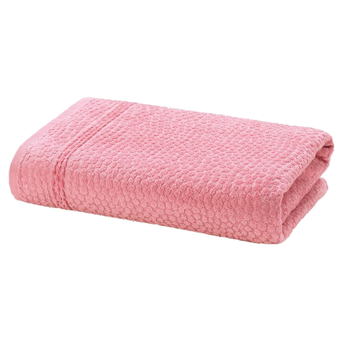 Toalha de Banho Rosto Pérola Jacquard Dohler 100% Algodão Rosa
