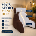 Ver imagem 4 de Travesseiro de Encosto Ergonômico Marrom