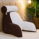 Ver imagem 1 de Travesseiro de Encosto Ergonômico Marrom