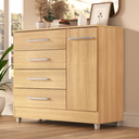 Ver imagem 1 de Comoda Laura 4 Gavs 1 Porta