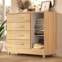 Ver imagem 2 de Comoda Laura 4 Gavs 1 Porta