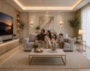 Ver imagem 4 de Sofá Namoradeira Bouclé Luxo Requinte e Conforto Premium:Cinza