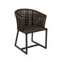 Ver imagem 5 de Poltrona Classica Confortavel Ideal para Sala de Estar Marrom Belga