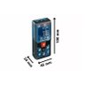 Medidor de Distancia Trena Laser 50m Glm 50-12 Bosch - 2