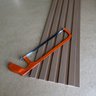 Painel Ripado Compacto 274x25cm Larg. 4 Unid. - Mdf - Amêndoa - Talatto - 6
