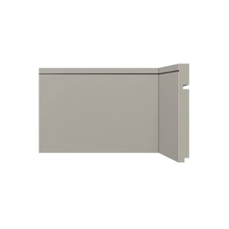Rodape 518 Cinza Glacial Poliest 1,5cm Santa Luzia (1un) - 1