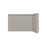 Rodape 518 Cinza Glacial Poliest 1,5cm Santa Luzia (1un) - 1