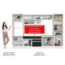 Ver imagem 7 de Armário De Cozinha 330cm Branco/Preto 03 Branco/Preto