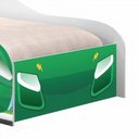 Ver imagem 3 de Cama Carro Solteiro Kaboom Stylo com Bordas Arredondadas MDF Verde Casah
