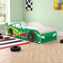 Ver imagem 1 de Cama Carro Solteiro Kaboom Stylo com Bordas Arredondadas MDF Verde Casah