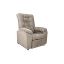 Ver imagem 1 de Poltrona Reclinável Onix 1 Lugar Veludo Light Bege Matrix