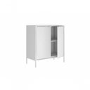 Ver imagem 4 de Balcão Alto Multiúso Itatiaia Smart - 2 Portas - Branco Matte