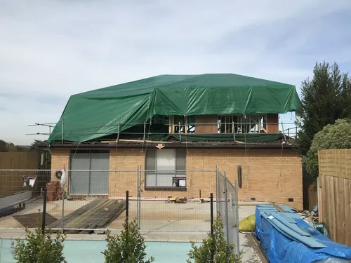 Lona Plástica Verde Impermeável 300 Micras Multiuso 5x5 - 4