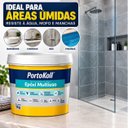 Ver imagem 4 de Kit 4 Rejunte Multiuso Epóxi Azul Celeste Porto Koll 1kg