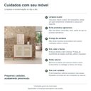 Ver imagem 5 de Buffet Arco 103 cm Porta Sextavada Incolar Luna
