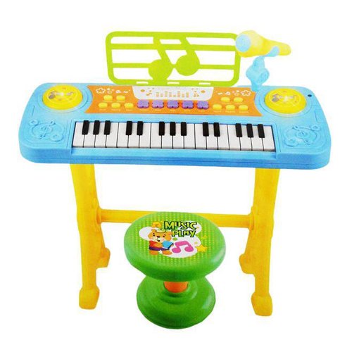 Piano teclado infantil sinfonia instrumento musical brinquedo